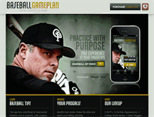 Tablet Screenshot of baseballgameplan.com